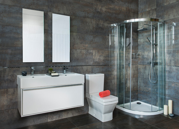 Bathroom set-up 8 
 Tiles and Wooden Flooring 
 Keywords: Tom Hampson Photography Spacers tiles wood flooring bathroom toilet bath shower commercial photography Visual Eye Visualeye Creative Interiors product studio high wycombe exteriors Ruislip accessories tile floor